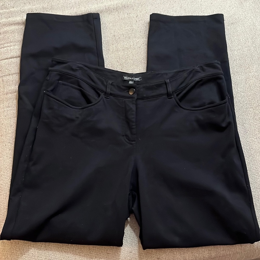 Eileen Fisher Straight Leg Trousers